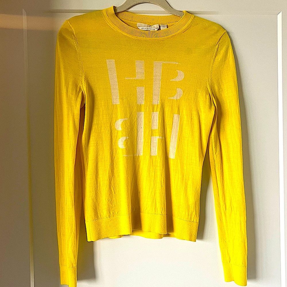 Boss merino wool sweater
